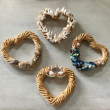 Seashore Wicker Heart