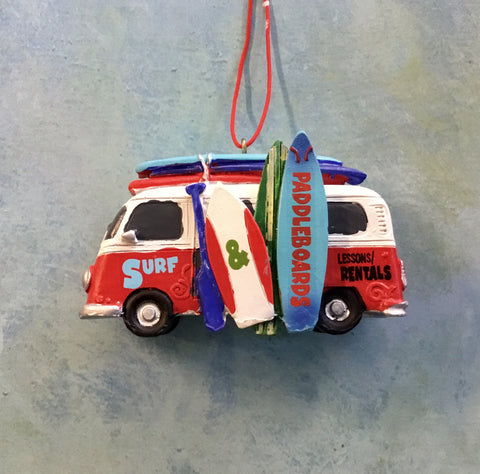Surfer’s RV Ornament