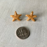 Sparkle Starfish Stud Earrings