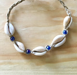 Cowrie Shell Braided Anklet