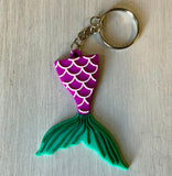 Mermaid Flex Tail Keychain