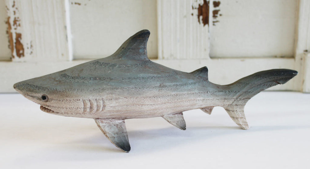 Shark Wooden Figurine