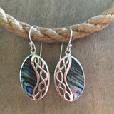 Celtic Abalone Earrings