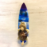 Airbrushed Surfing Turtle