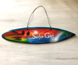 Airbrushed Surfboard Sign