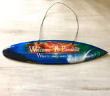 Airbrushed Surfboard Sign