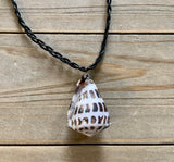 Cone Shell Braided Necklace
