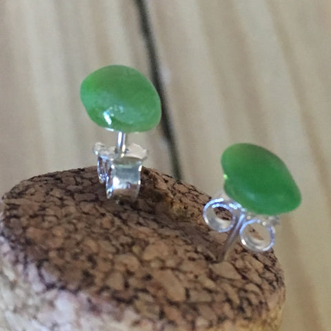 Ventura Seaglass Stud Earrings