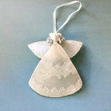 Simple Capiz Angel Ornament