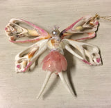 Butterfly Fairy Seashell Ornament