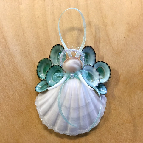 Winter Limpet Angel Ornament