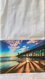 CA Beach Tea Towel