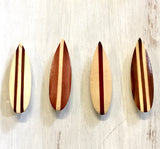 Wooden Surfboard Magnet