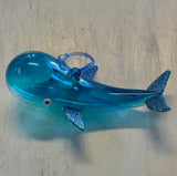 Sperm Whale Glass Ornament