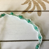 Macrame Crystal Anklet