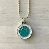 St. Christopher Long Chain Necklaces