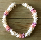 Colorful Clam Chip Anklet