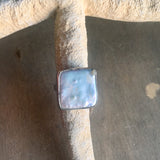 Pearl Silver Vintage Ring