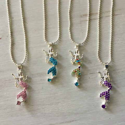 Posing Mermaid Necklace