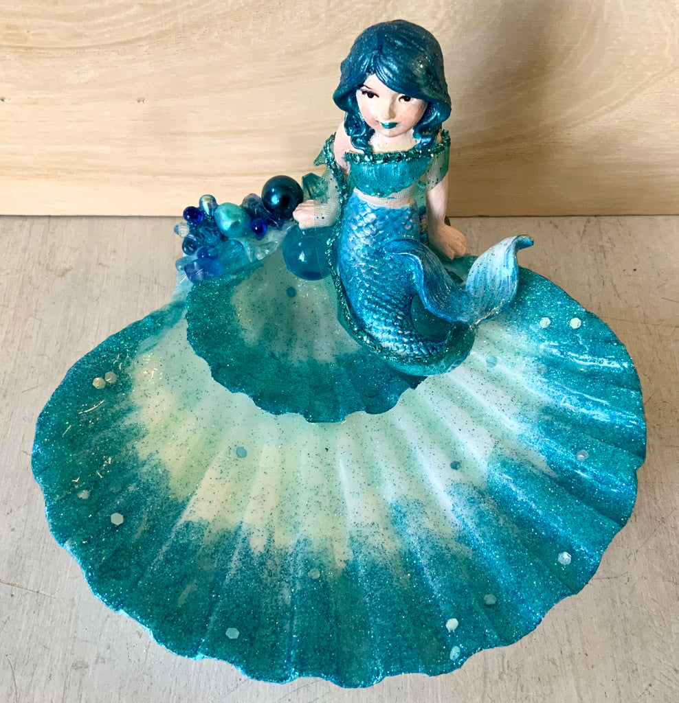 Blue Lagoon Mermaid Jewelry Dish
