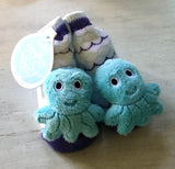 Octopus Dumpling Rattle Socks