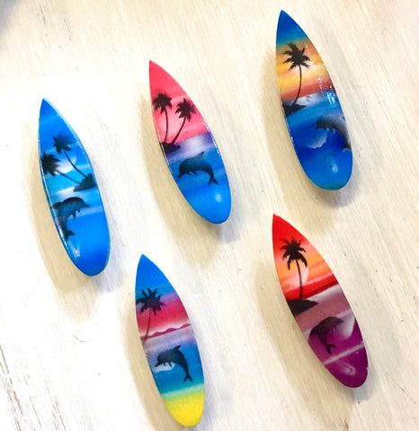 Mini Surfboard Magnet