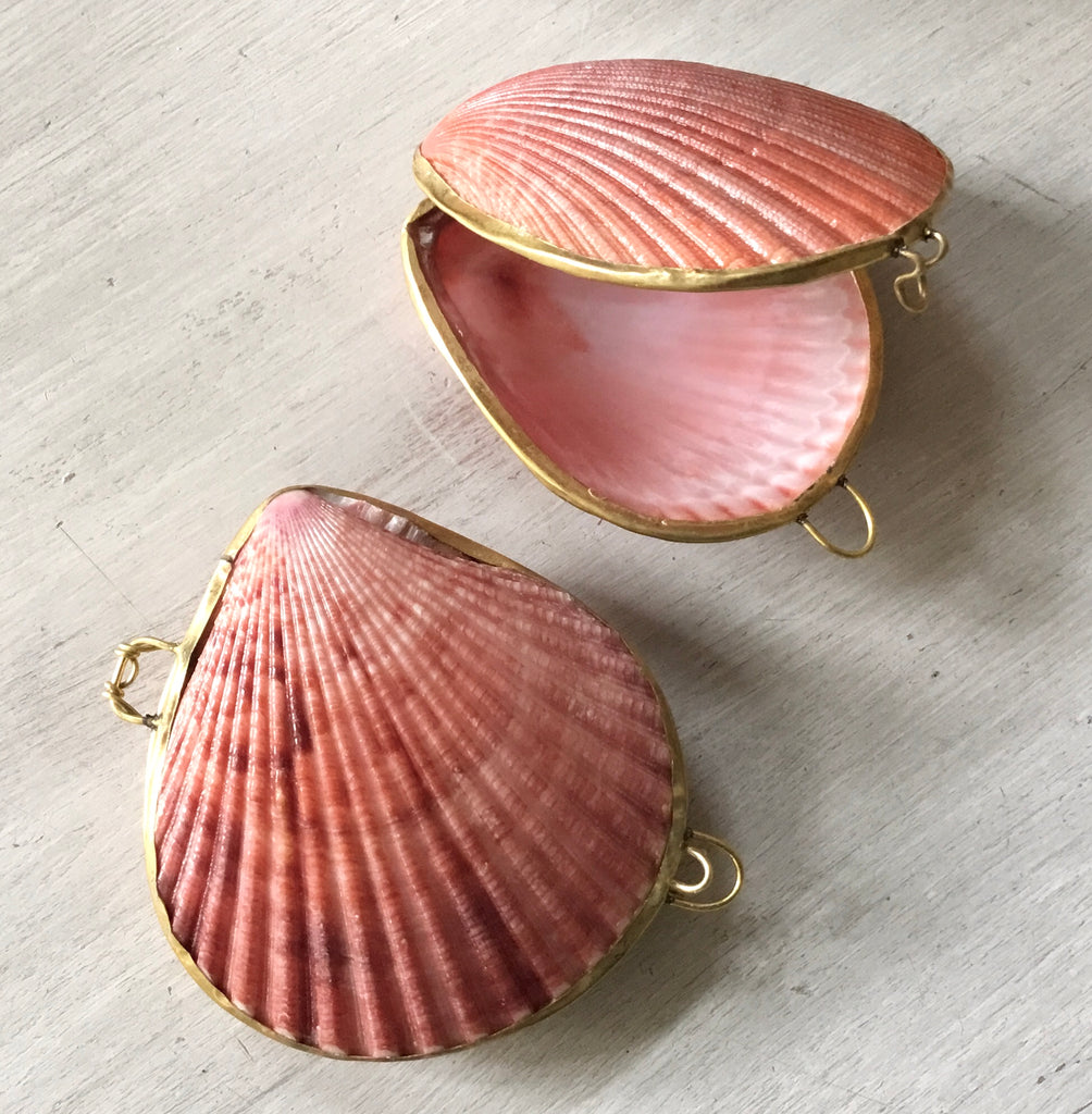 Sold at Auction: Antique Victorian Clam Shell Coin Purse