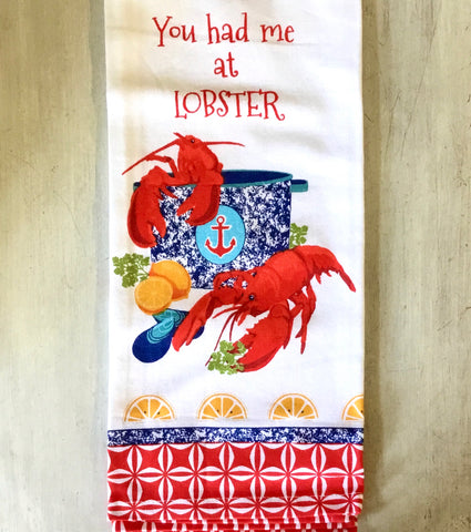 Lobster Tea Towel