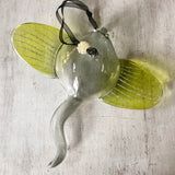 Sting Ray Glass Ornament