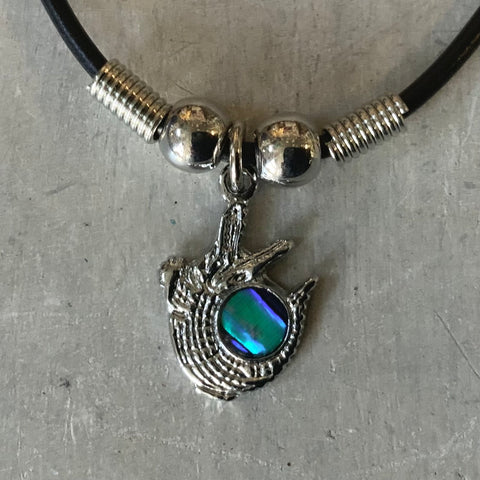 Paua Charm Necklace