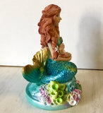 Pearl Shell Mermaid Figurine