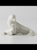 Porcelain Sea Lion Figurine