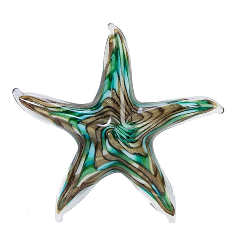 Starfish Glass Art Paper Weight