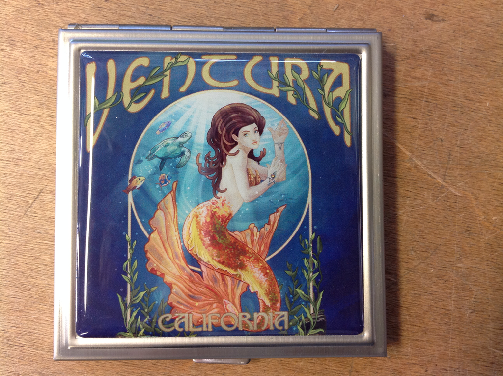 Ventura Mermaid Compact Mirror