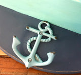 Mermaid Warning Lifesaver Shelf & Hook
