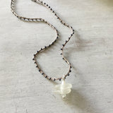 Ocean Glass Pebble Necklace