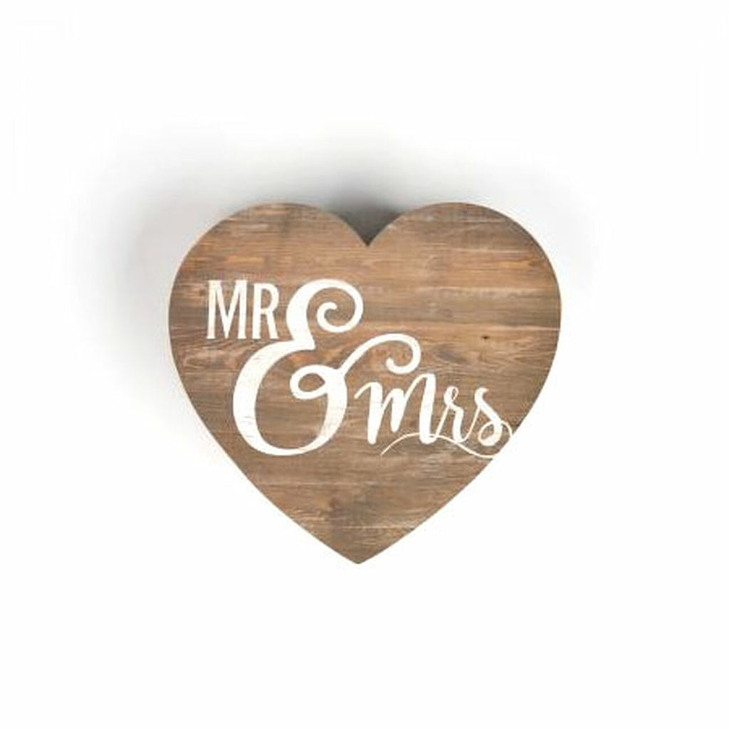 Mr. & Mrs. Heart Block Sign