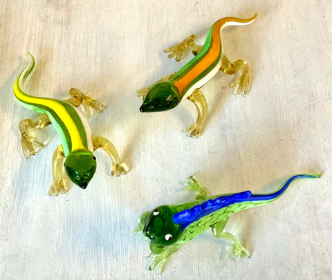 Island Critters Blown Glass Figurine
