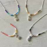 Dainty Colorful Pineapple Anklet