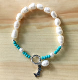 Mermaid Pearl Charm Bracelets