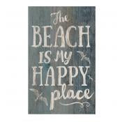 Beach is My Happy Place Small Pallet Sign