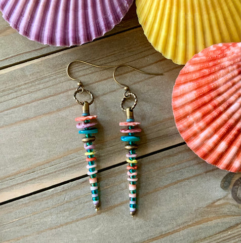 Wild Summer Tropical Earrings