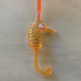 Iridescent Seahorse Ornament