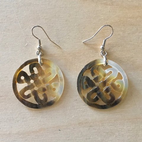 MOP Celtic Knot Earrings