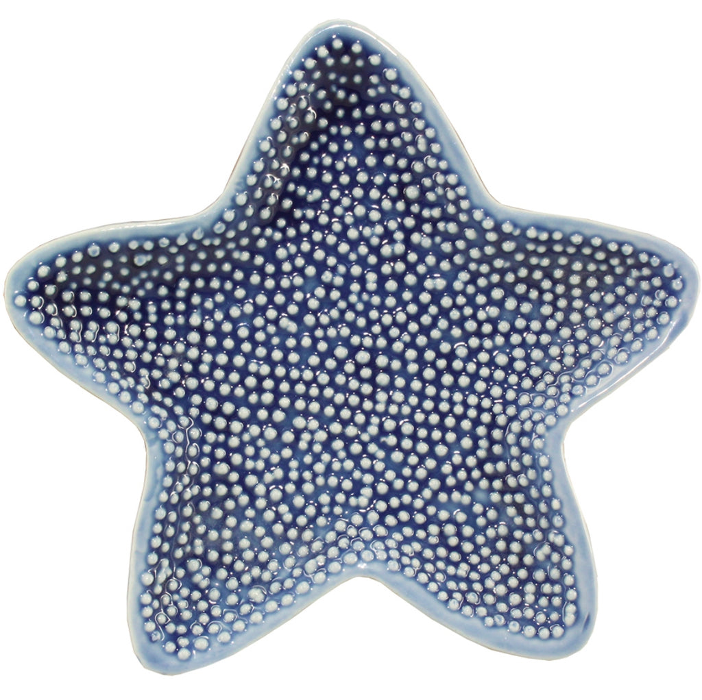 Blue Starfish Ring Dish