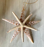 Jeweled Starfish Snowflake Ornament