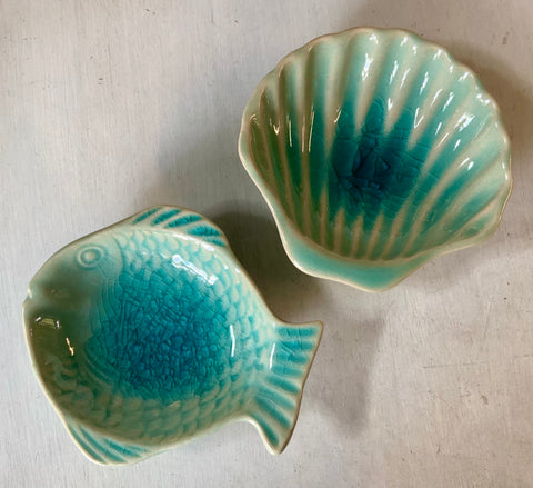 Sea Life Mini Pottery Dish