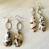 Turbo Shell Geo Earrings