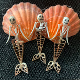 Mermaid Skeleton Ornament