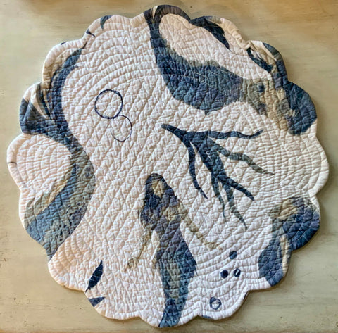 Siren Sisters Quilted Placemet